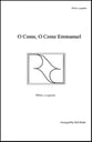 O Come, O Come Emmanuel SSAA choral sheet music cover